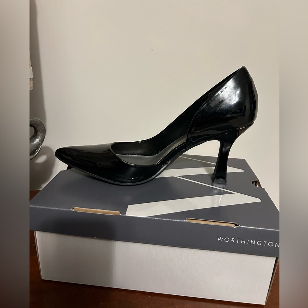 Black Patent Leather Pumps